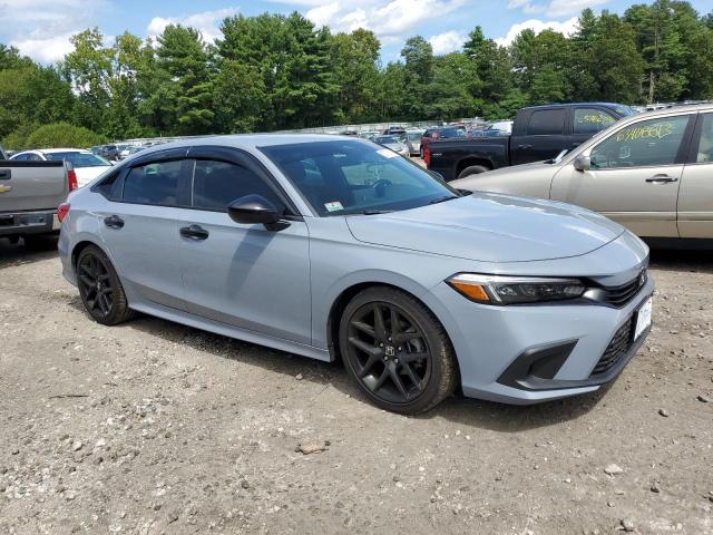 2HGFE2F57NH588638 - 2022 HONDA CIVIC SPORT 蓝色 照片 4