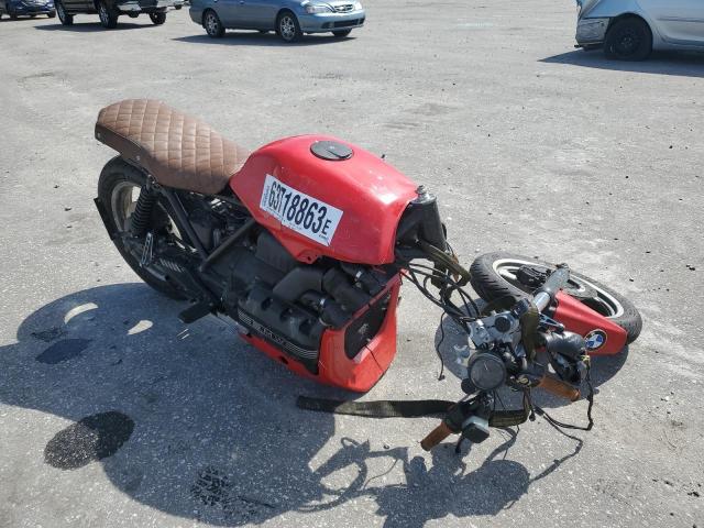 WB1057201M0152931 - 1991 BMW K75 S RED photo 1