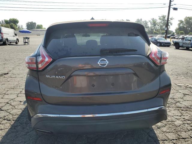 5N1AZ2MG9FN244802 - 2015 NISSAN MURANO S GRAY photo 6