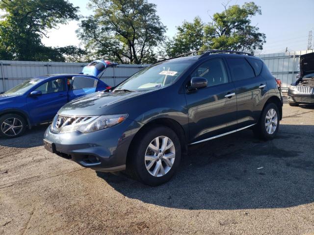 JN8AZ1MW9EW516154 - 2014 NISSAN MURANO S TEAL photo 1