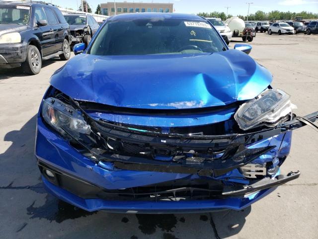 2HGFC2F8XMH509459 - 2021 HONDA CIVIC SPORT Mavi foto 5