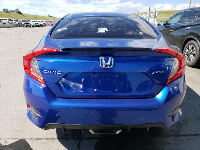 2HGFC2F8XMH509459 - 2021 HONDA CIVIC SPORT Mavi foto 6