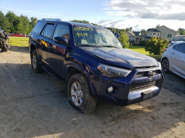 JTEBU5JR8J5608551 - 2018 TOYOTA 4RUNNER SR5/SR5 PREMIUM 蓝色 照片 4