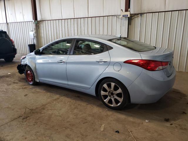 KMHDH4AE7CU249626 - 2012 HYUNDAI ELANTRA GLS BLUE photo 2