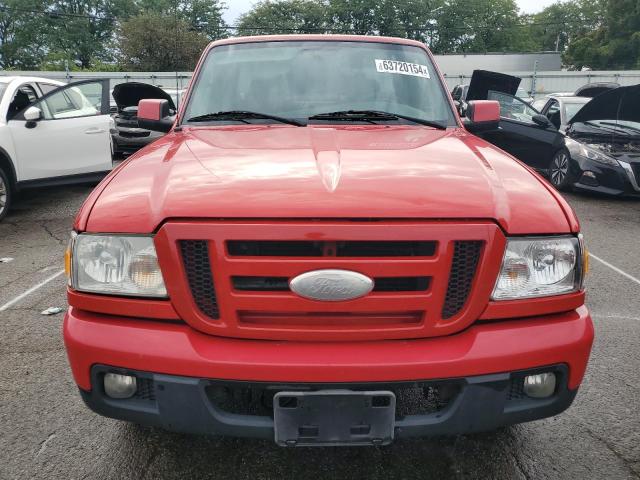 1FTYR10U37PA34551 - 2007 FORD RANGER RED photo 5