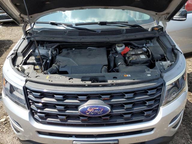 1FM5K8GT8GGA43299 - 2016 FORD EXPLORER SPORT SILVER photo 12