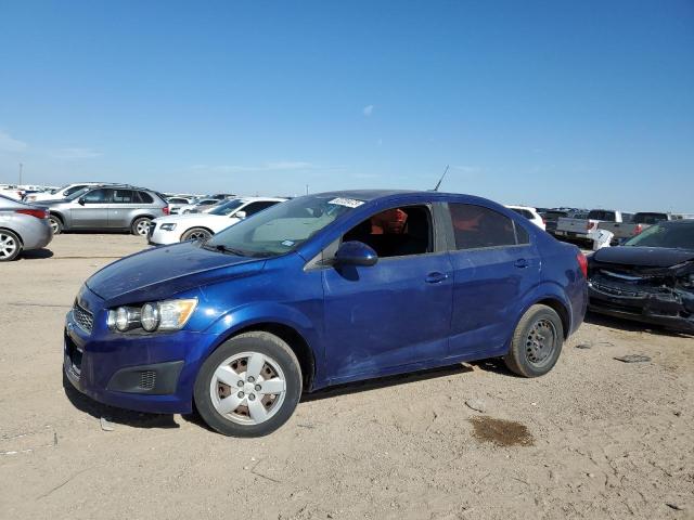 1G1JA5SH5E4187889 - 2014 CHEVROLET SONIC LS BLUE photo 1