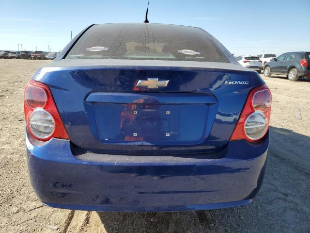 1G1JA5SH5E4187889 - 2014 CHEVROLET SONIC LS BLUE photo 6