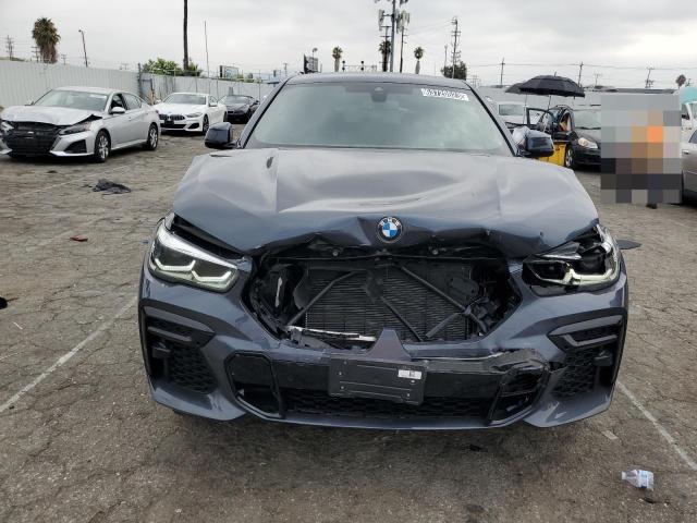 5UXCY6C07N9M65218 - 2022 BMW X6 XDRIVE40I GRAY photo 5