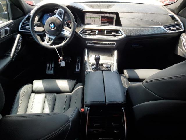 5UXCY6C07N9M65218 - 2022 BMW X6 XDRIVE40I GRAY photo 8
