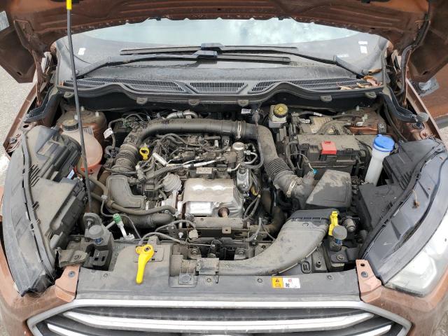 MAJ3S2GEXKC287326 - 2019 FORD ECOSPORT SE Қызғылт сары фото 11