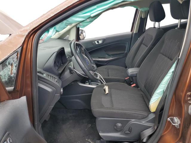 MAJ3S2GEXKC287326 - 2019 FORD ECOSPORT SE Қызғылт сары фото 7