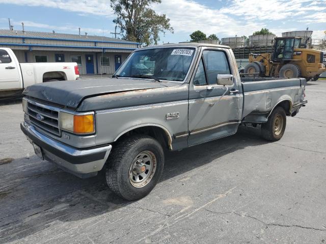 1FTDF15HXLNA18193 - 1990 FORD F-150 GRAY photo 1