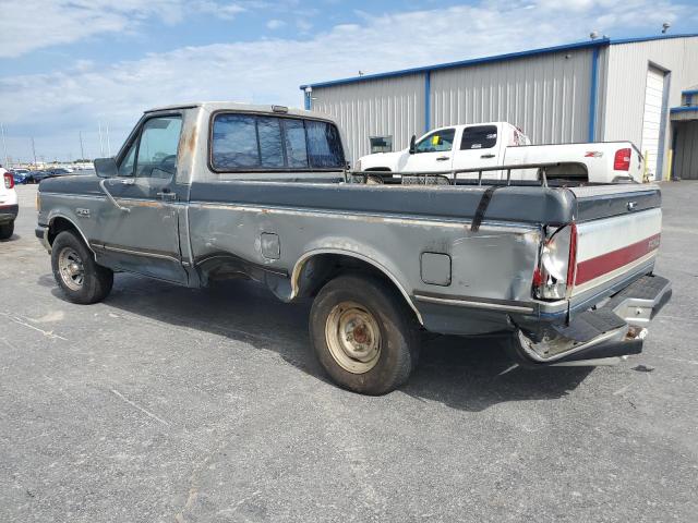 1FTDF15HXLNA18193 - 1990 FORD F-150 GRAY photo 2