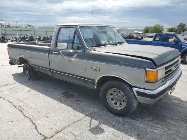 1FTDF15HXLNA18193 - 1990 FORD F-150 GRAY photo 4