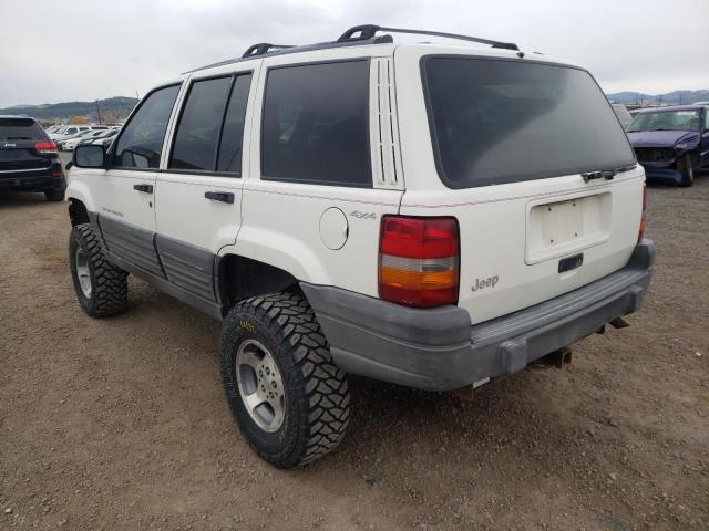 1J4GZ58S8TC222340 - 1996 JEEP GRANDCHERO LAREDO WHITE photo 3