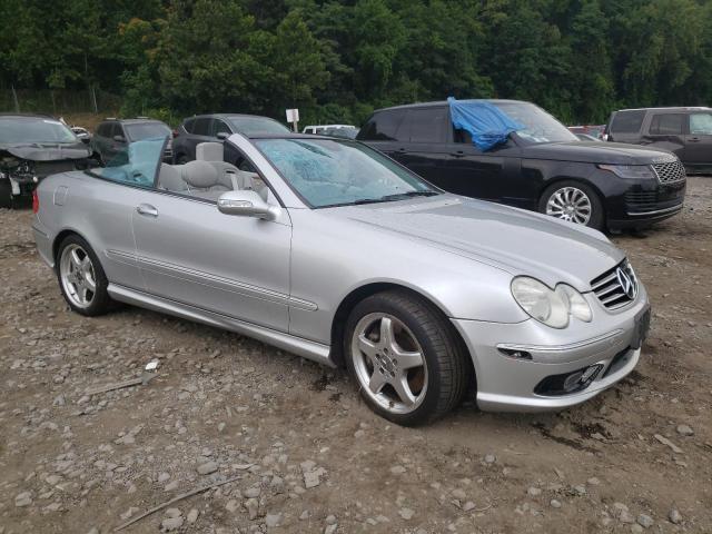 WDBTK75G44T007462 - 2004 MERCEDES-BENZ CLK 500 SILVER photo 4