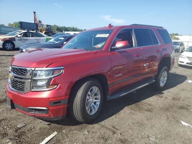 1GNSKAKC1FR649754 - 2015 CHEVROLET TAHOE K1500 LS RED photo 1