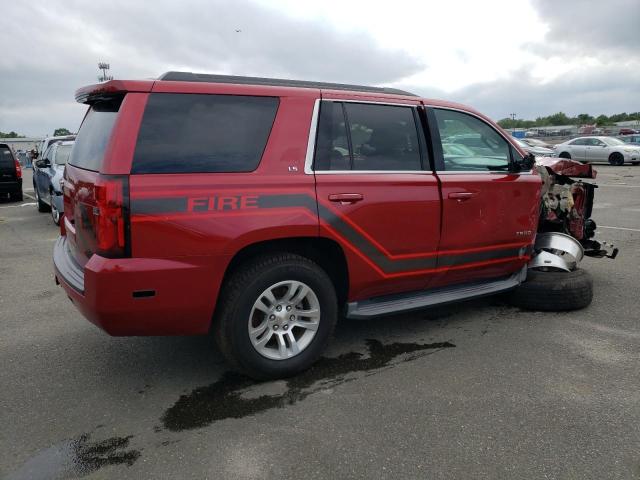 1GNSKAKC1FR649754 - 2015 CHEVROLET TAHOE K1500 LS RED photo 3