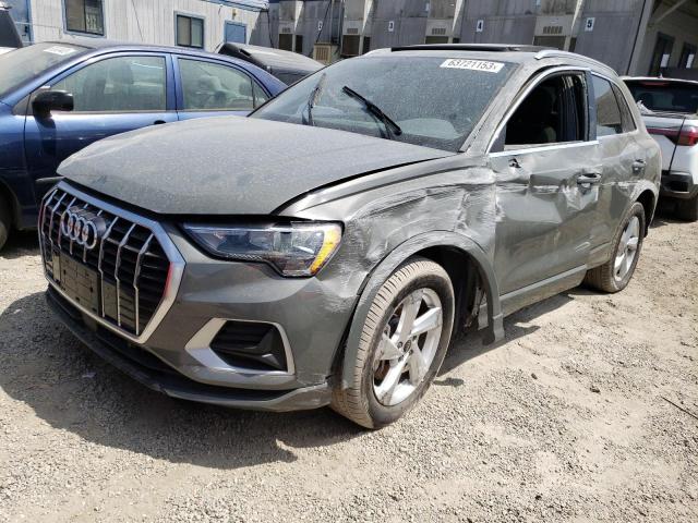 WA1AUCF30M1061533 - 2021 AUDI Q3 PREMIUM 40 GRAY photo 1