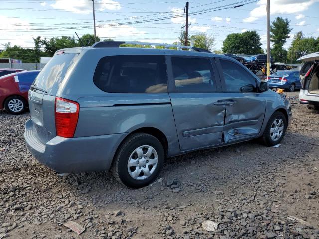 KNDMB233096315176 - 2009 KIA SEDONA EX BLUE photo 3