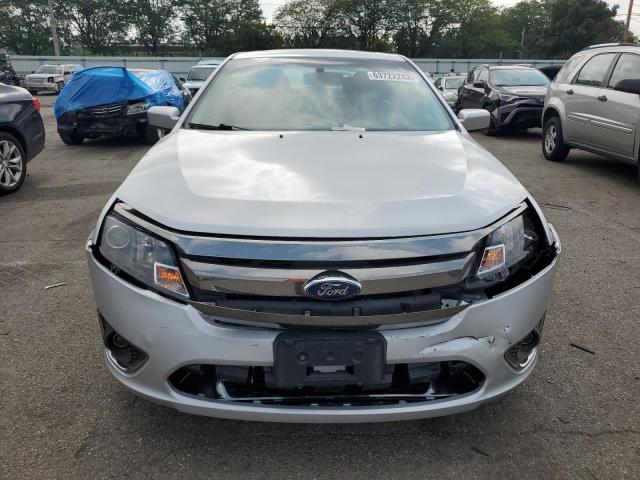 3FAHP0KCXBR217988 - 2011 FORD FUSION SPORT SILVER photo 5