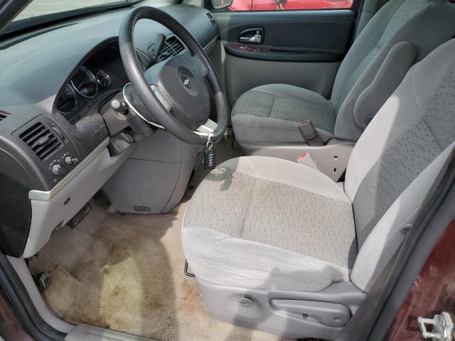 1GNDV23W98D120017 - 2008 CHEVROLET UPLANDER LS 勃艮第红 照片 7