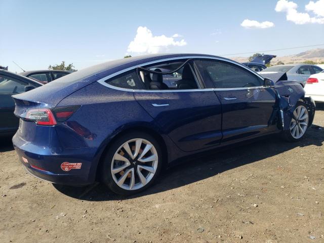 5YJ3E1EA7HF000239 - 2017 TESLA MODEL 3 BLUE photo 3