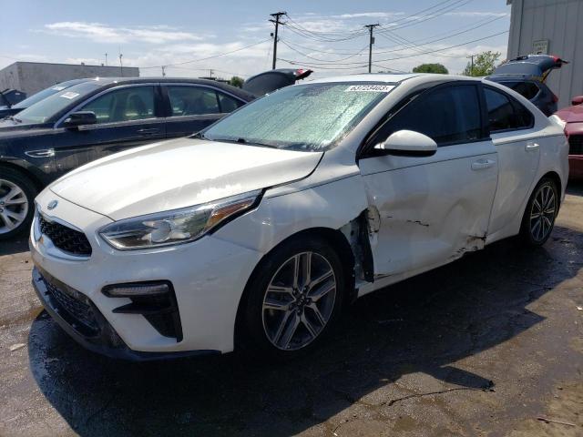 3KPF34AD6KE035551 - 2019 KIA FORTE GT LINE WHITE photo 1