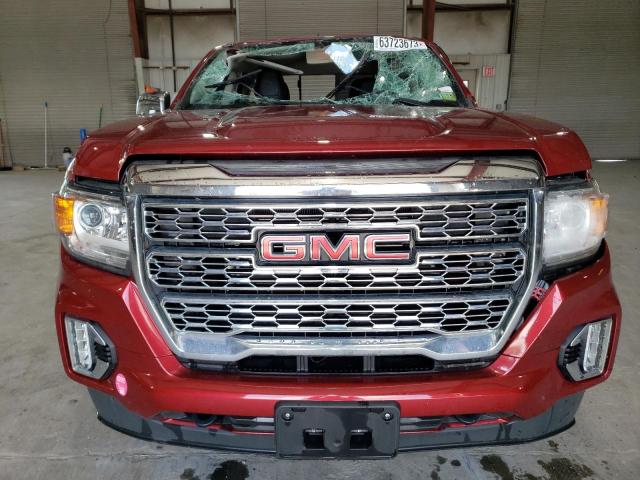 1GTG6EEN1M1158085 - 2021 GMC CANYON DENALI RED photo 5