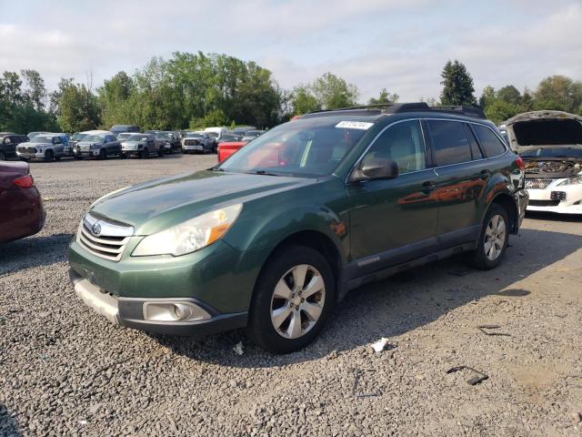 4S4BRBKC7A3379432 - 2010 SUBARU OUTBACK 2.5I LIMITED GREEN photo 1