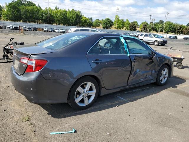 4T1BF1FK2CU610187 - 2012 TOYOTA CAMRY BASE GRAY photo 3