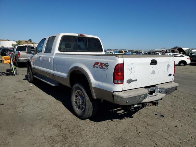 1FTWW31P66EA77005 - 2006 FORD F350 SRW SUPER DUTY WHITE photo 2