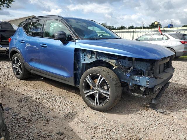 YV4162UM0M2428458 - 2021 VOLVO XC40 T5 R-DESIGN BLUE photo 4