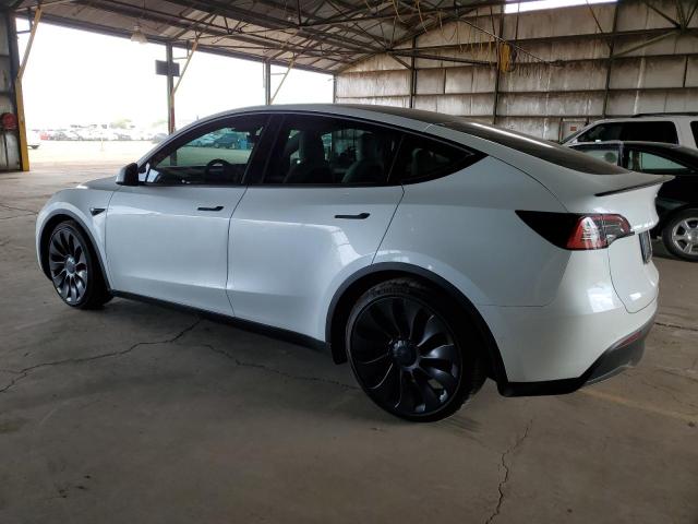 7SAYGDEF4NF381981 - 2022 TESLA MODEL Y WHITE photo 2