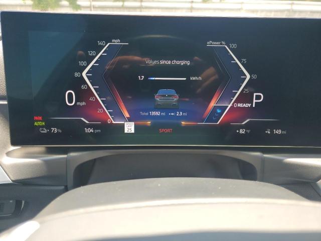 WBY73AW01RFR50556 - 2024 BMW I4 EDRIVE 40 SILVER photo 9