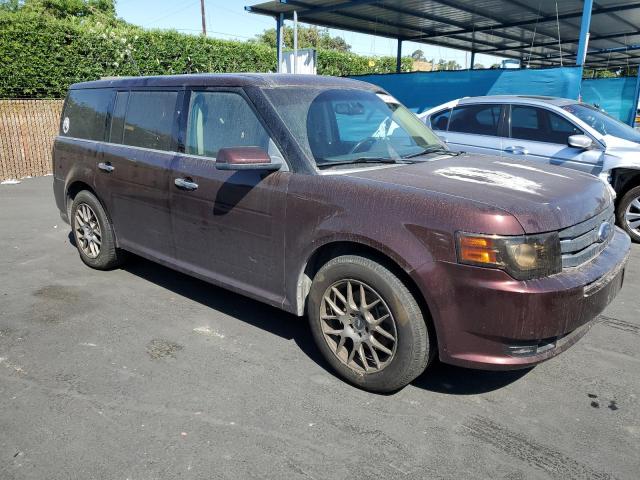 2FMDK52C79BA73566 - 2009 FORD FLEX SEL BURGUNDY photo 4
