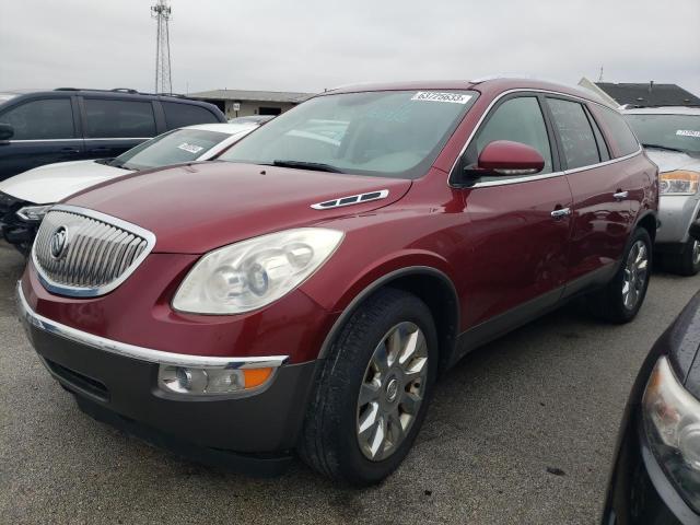 5GAKVCED9BJ220209 - 2011 BUICK ENCLAVE CXL RED photo 1