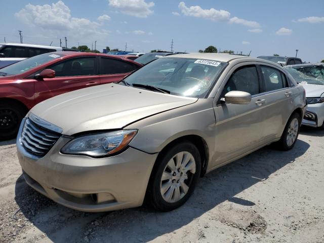 1C3CCBAG3EN164868 - 2014 CHRYSLER 200 LX TAN photo 1