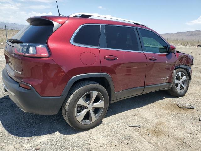 1C4PJMDXXKD377764 - 2019 JEEP CHEROKEE LIMITED BURGUNDY photo 3