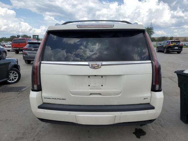 1GYS4PKJ9FR654327 - 2015 CADILLAC ESCALADE PLATINUM WHITE photo 6