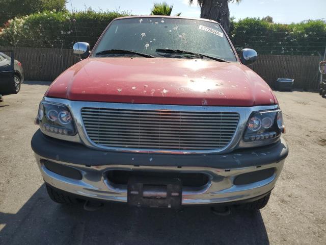 1FTEX18L9VKD50132 - 1997 FORD F150 RED photo 5