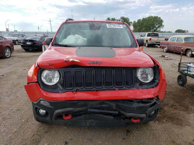 ZACNJBC13LPL44808 - 2020 JEEP RENEGADE TRAILHAWK RED photo 5