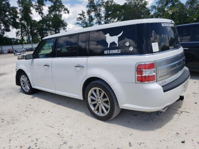 2FMGK5D81KBA04013 - 2019 FORD FLEX LIMITED WHITE photo 2