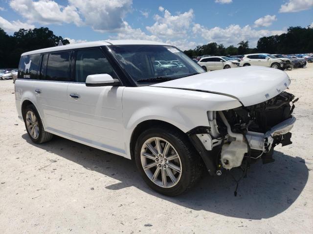 2FMGK5D81KBA04013 - 2019 FORD FLEX LIMITED WHITE photo 4