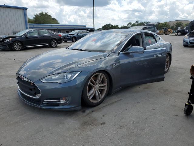 5YJSA1AG9DFP12134 - 2013 TESLA MODEL S Boz foto 1