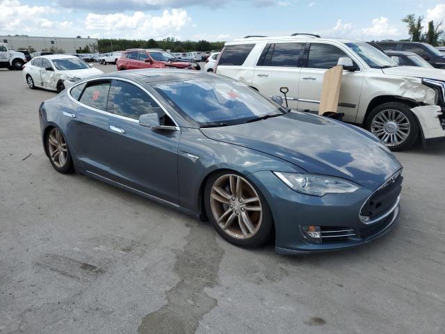 5YJSA1AG9DFP12134 - 2013 TESLA MODEL S Boz foto 4