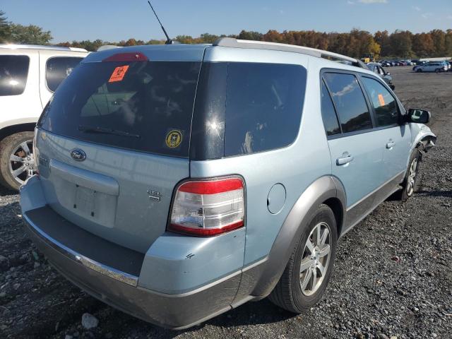 1FMDK05W08GA25147 - 2008 FORD TAURUS X SEL BLUE photo 4