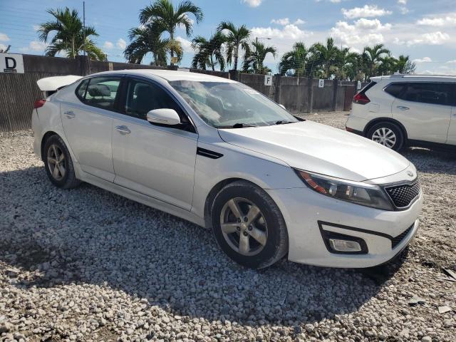 KNAGM4A76F5626263 - 2015 KIA OPTIMA LX WHITE photo 4