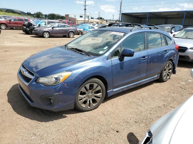 JF1GPAR63DH827950 - 2013 SUBARU IMPREZA SPORT LIMITED BLUE photo 1